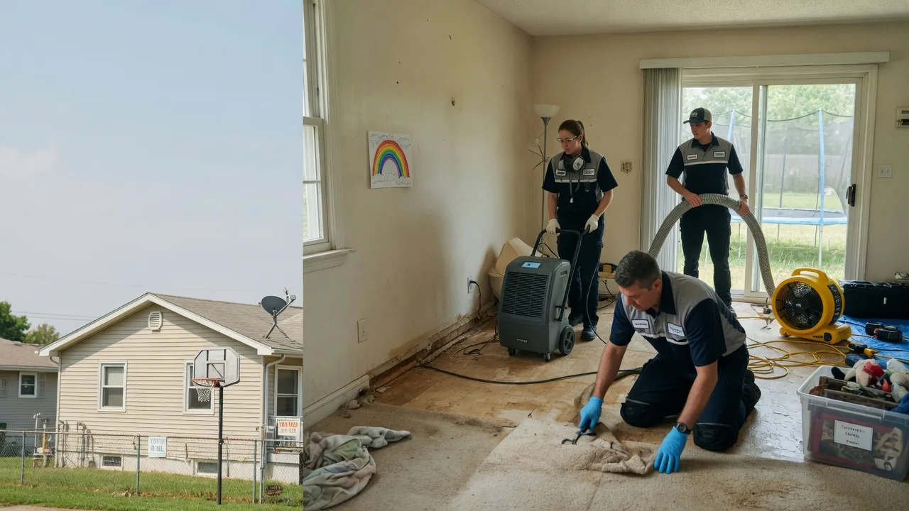 Emergency Water Extraction in Meriden, KS near me